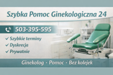 GINEKOLOG szybka pomoc 24h Pełen Zakres