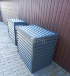 Osłona klimatyzatora - pompy ciepła 90x70x120 cm antracyt TS557 Piła - zdjęcie 3