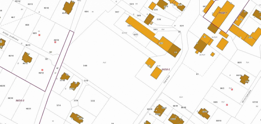 Dz. Inwestycyjna (10475 m2) MEDIA ul.Gwarna (Mokronos Górny) Mokronos Górny - zdjęcie 2