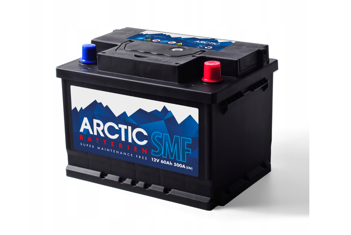 Akumulator Arctic 12V 60Ah 500A Kilińskiego 51 Słupsk Słupsk - zdjęcie 1