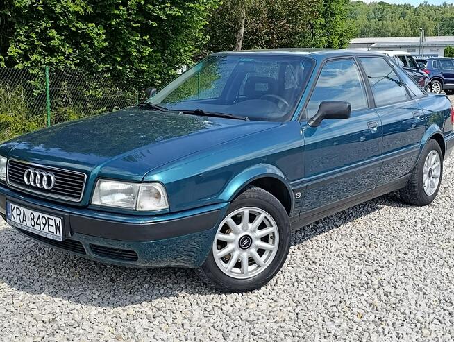 Zadbany bez korozji ,bezwypadkowy Audi 80 B4  2.0 wtrysk jednopunktowy Dulowa - zdjęcie 1
