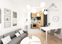 Piękne mieszkanie 2pok. o pow 38,20m2 z balkonem/ Partynice Braterska Wrocław - zdjęcie 3