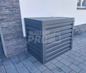 Osłona klimatyzatora - pompy ciepła 60x40x90 cm Antracyt GP292 Koszalin - zdjęcie 3