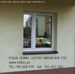 Folia lustro weneckie Pruszków, Piastów, Nadarzyn- Folie okienne Wwa Pruszków - zdjęcie 1
