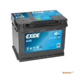 Akumulator Exide Start Stop Efb 60Ah 640A EL600 Prawy Plus