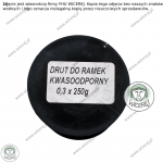 Drut pszczelarski do ramek 0,3mm - 0,25kg Nierdzewny ramki ule Jaśliska - zdjęcie 4