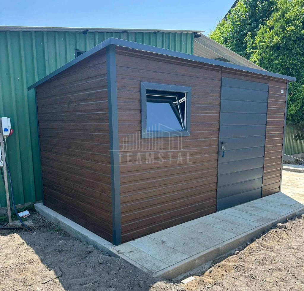 Schowek - domek ogrodowy 3x2m - drzwi okno drewnopodobny dach TS1130 Rawa Mazowiecka - zdjęcie 3