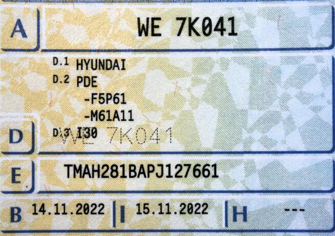 Hyundai i30 Gwarancja Fabryczna SalonPL FV23% 120KM LED Parktronic Sokołów - zdjęcie 7