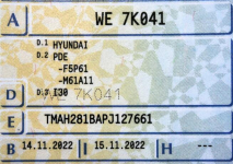 Hyundai i30 Gwarancja Fabryczna SalonPL FV23% 120KM LED Parktronic Sokołów - zdjęcie 7