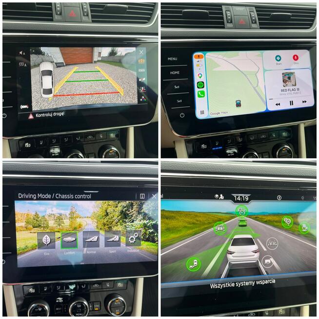 Škoda Superb L&amp;K 4x4 2.0/200KM * DSG *  **GWARANCJA** F_VAT_23% ** Daleszyce - zdjęcie 7