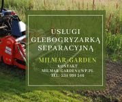 Usługi glebogryzarką separacyjną! SZYBKO I PROFESJONALNIE!