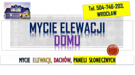 Mycie elewacji, cena, tel. 504-746-203, Wrocław, czyszczenie kostki Psie Pole - zdjęcie 1