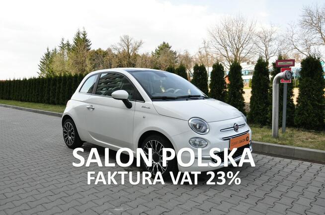 Fiat 500 Fvat/Krajowy/Dolcevita/Bezwypadkowy/Panorama Balice - zdjęcie 1
