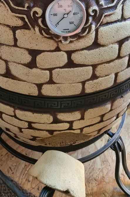 Tandoor 65L Brick | Szamotowy piec grillowy, ręcznie robiony Śródmieście - zdjęcie 4