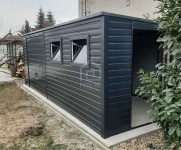 Schowek - Domek Ogrodowy 6x3 - Brama - 2x okno drzwi dach w tył PLG105 Gniezno - zdjęcie 5