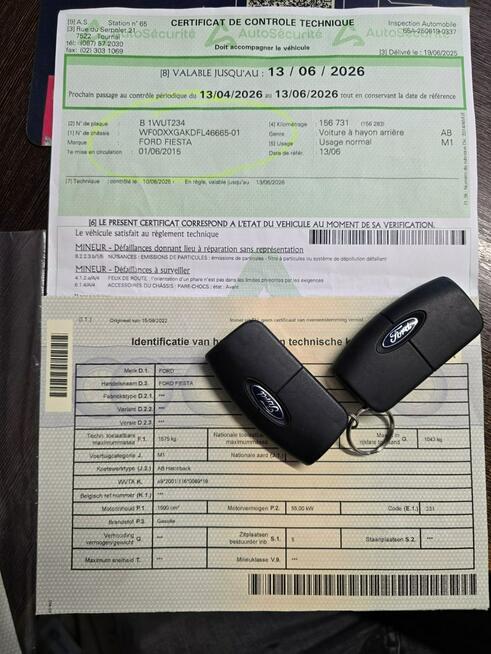 Ford Fiesta 1.5 Tdci / Serwis ASO  !! Książka Serwisowa / Car -Pass !! Limanowa - zdjęcie 12