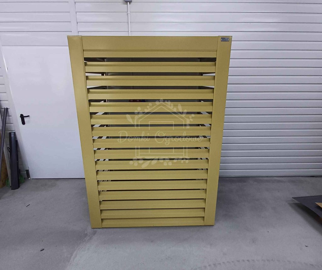 Osłona pompy ciepła 90x40x140 cm żółty Zabudowa ID859 Września - zdjęcie 4