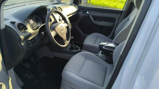 Volkswagen Caddy 1.9 TDi 2006r 105KM Klima Wspomag 5D 1wł Pabianice - zdjęcie 8