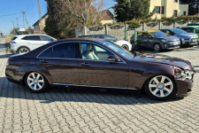 Mercedes S 350 3.5 272KM Biała skóra brązowy metalik Świętoszówka - zdjęcie 6