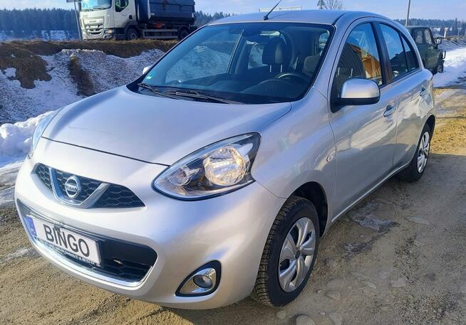 Nissan Micra 1,2 82KM*Lift*Dobre wyposażenie*2xkoła* Harklowa - zdjęcie 3