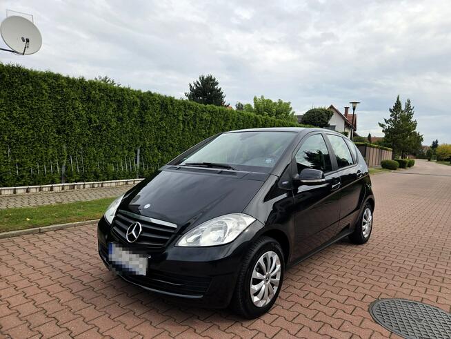 Mercedes A 160 LIFT 1.5 Benz. 95KM 2010r Klima, Grzane Fotele, HAK Tychy - zdjęcie 1