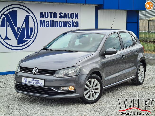 Volkswagen Polo Klimatyzacja 2xPDC Tempomat Halogeny Komputer Alu Wągrowiec - zdjęcie 1