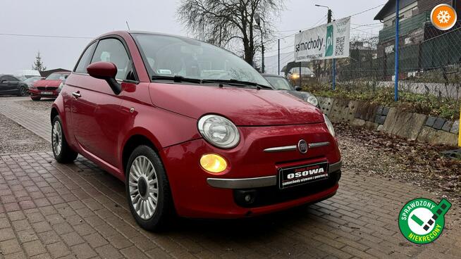 Fiat 500 1.2 i klima panorama ładny stan zadbany zamkną gwarancją Gdańsk - zdjęcie 1