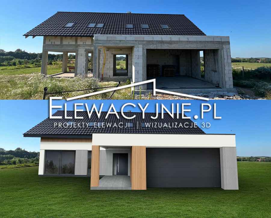 Wizualizacja elewacji - lepsze decyzje inwestycyjne Rembertów - zdjęcie 1