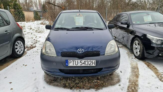 Toyota Yaris 1.0 2001r Salon PL  Wspomaganie Radio Pabianice - zdjęcie 4