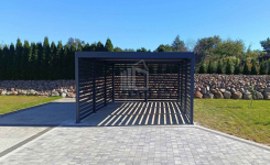CarPort PREMIUM wiata samochodowa 4x5,5 dodatkowa zabudowa ID1026 Rybnik - zdjęcie 3