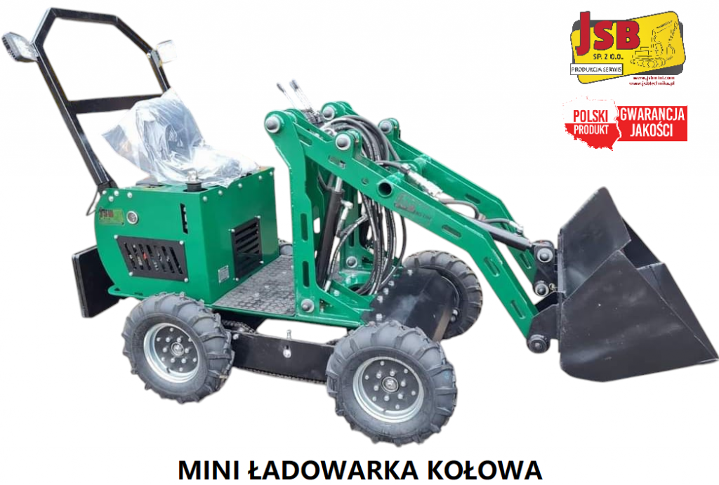 Mini Ładowarka Kołowa MS-L116 JSB - Nowa 2025 Toruń - zdjęcie 3