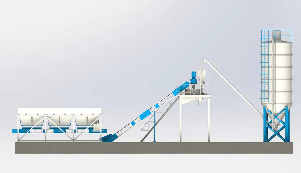 Mobilny węzeł betoniarski, Wytwórnia Betonu GP Start-30 Bytom - zdjęcie 10