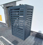 Osłona pompy ciepła 90x50x180 cm  antracyt  GP325 Jastrowie - zdjęcie 2