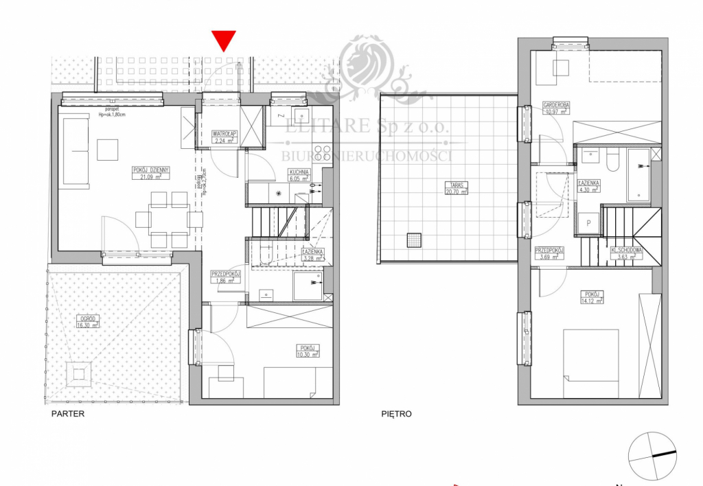 Mieszkanie 81,53m2, taras, ogród, klimatyzacja/ Jagodno Wrocław Wrocław - zdjęcie 10