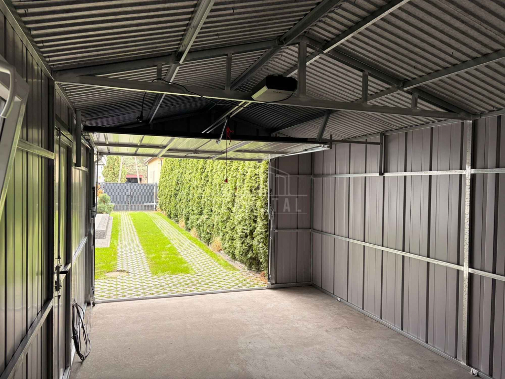 Garaż blaszany 4x6 brama okno drzwi blacha na rąbek rynny TS1188 Cieszyn - zdjęcie 6