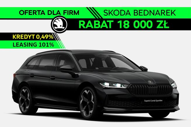 Škoda Superb Combi Sportline 2.0 TSI 204 KM DSG - Dostępna od ręki! Łódź - zdjęcie 1