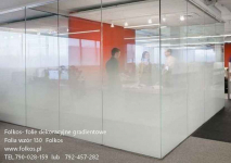 Folia dekoracyjna GRADIENTOWA Mgła -sprzedaż, montaż Białołęka - zdjęcie 4