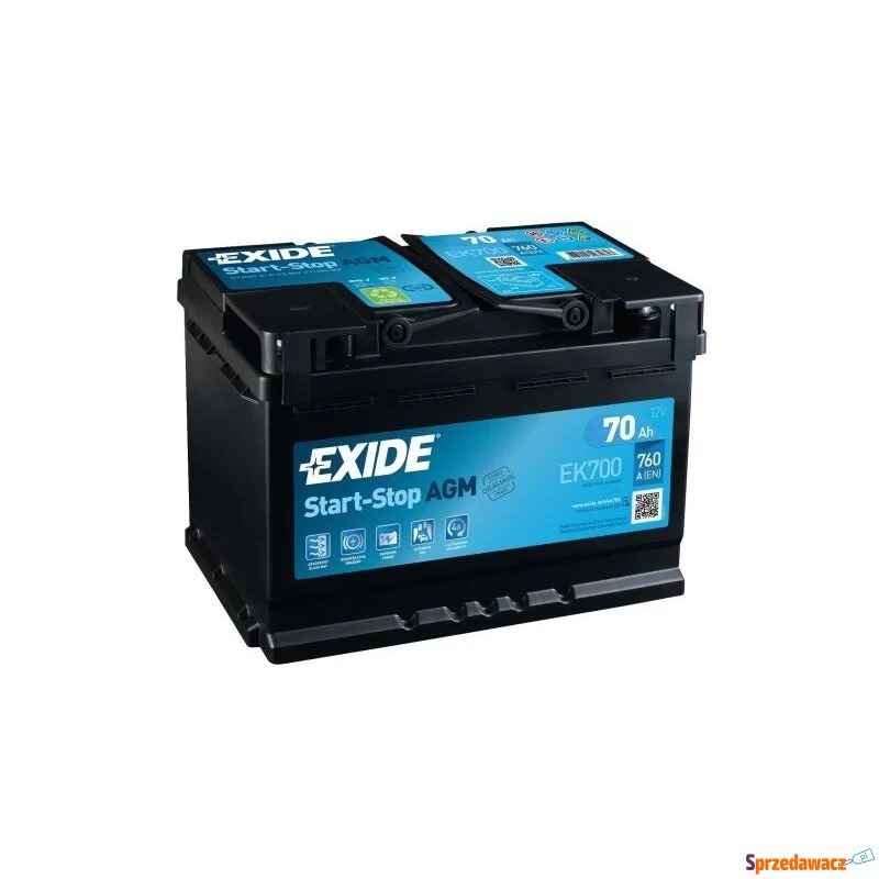 Akumulator 70Ah 760A Exide AGM ek700 P+ Legnica - zdjęcie 1