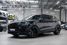 Audi RS Q8 600KM. Specyfikacja 852 000 zł. Gwarancja 10.2027. FV23%.
