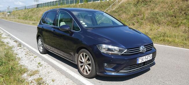 VW Golf Sportsvan 1,6TDI 110KM 2015r 151 100km Navi Skóra Skarżysko-Kamienna - zdjęcie 1