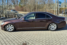 Mercedes S 350 3.5 272KM Biała skóra brązowy metalik Świętoszówka - zdjęcie 3