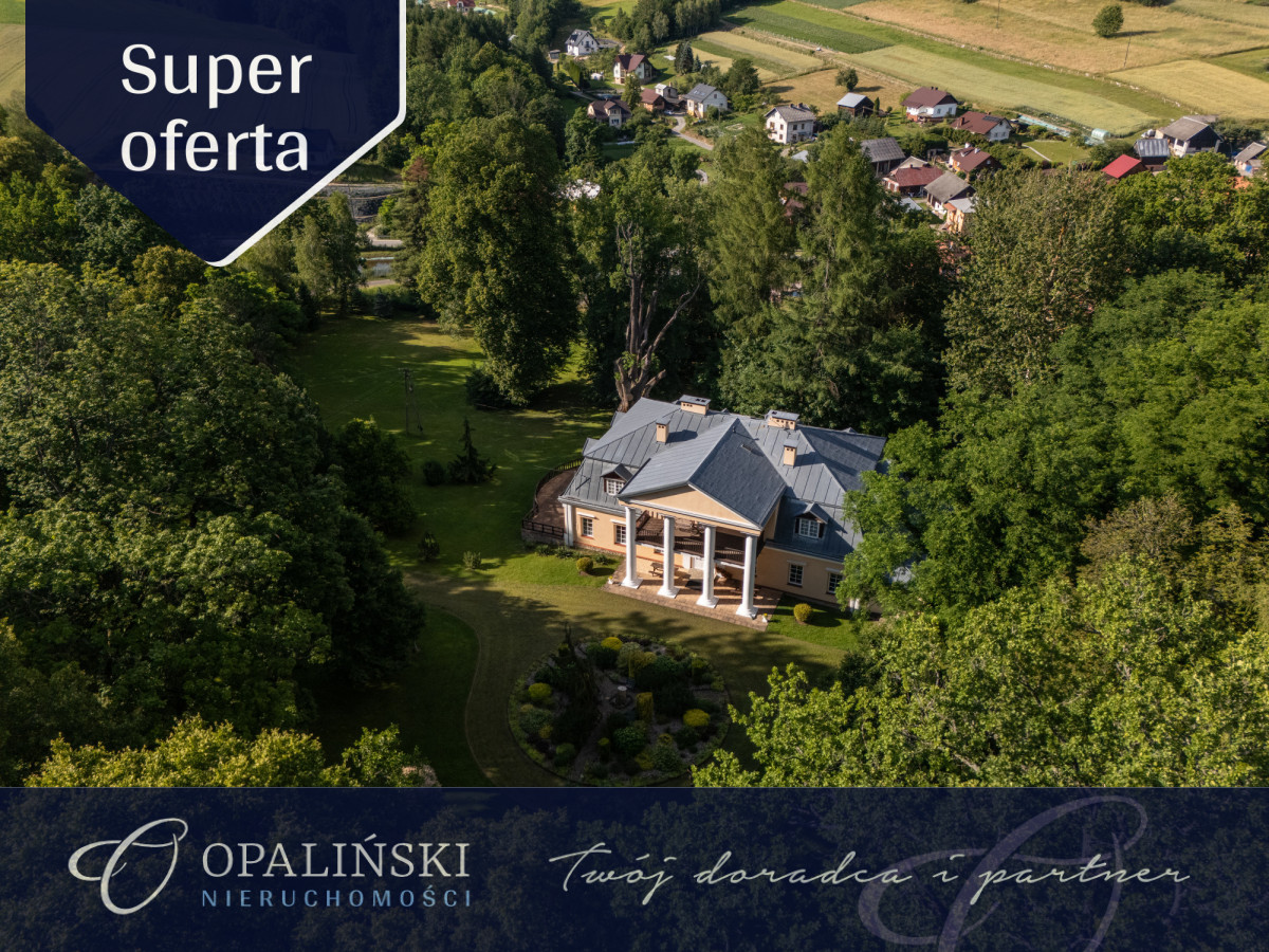 Dwór z Parkiem 1,75 ha | Odrestaurowany | Biznes | Jabłonka - zdjęcie 1