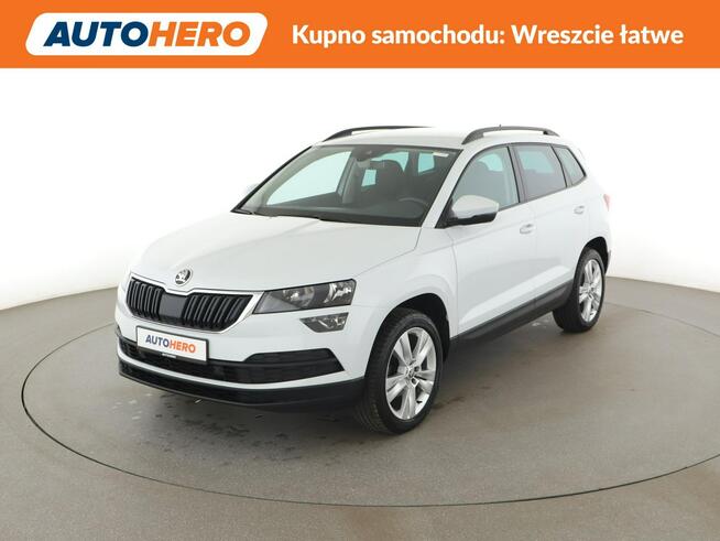 Škoda Karoq DSG navi klima auto grzane fotele czujniki parkowania Warszawa - zdjęcie 1