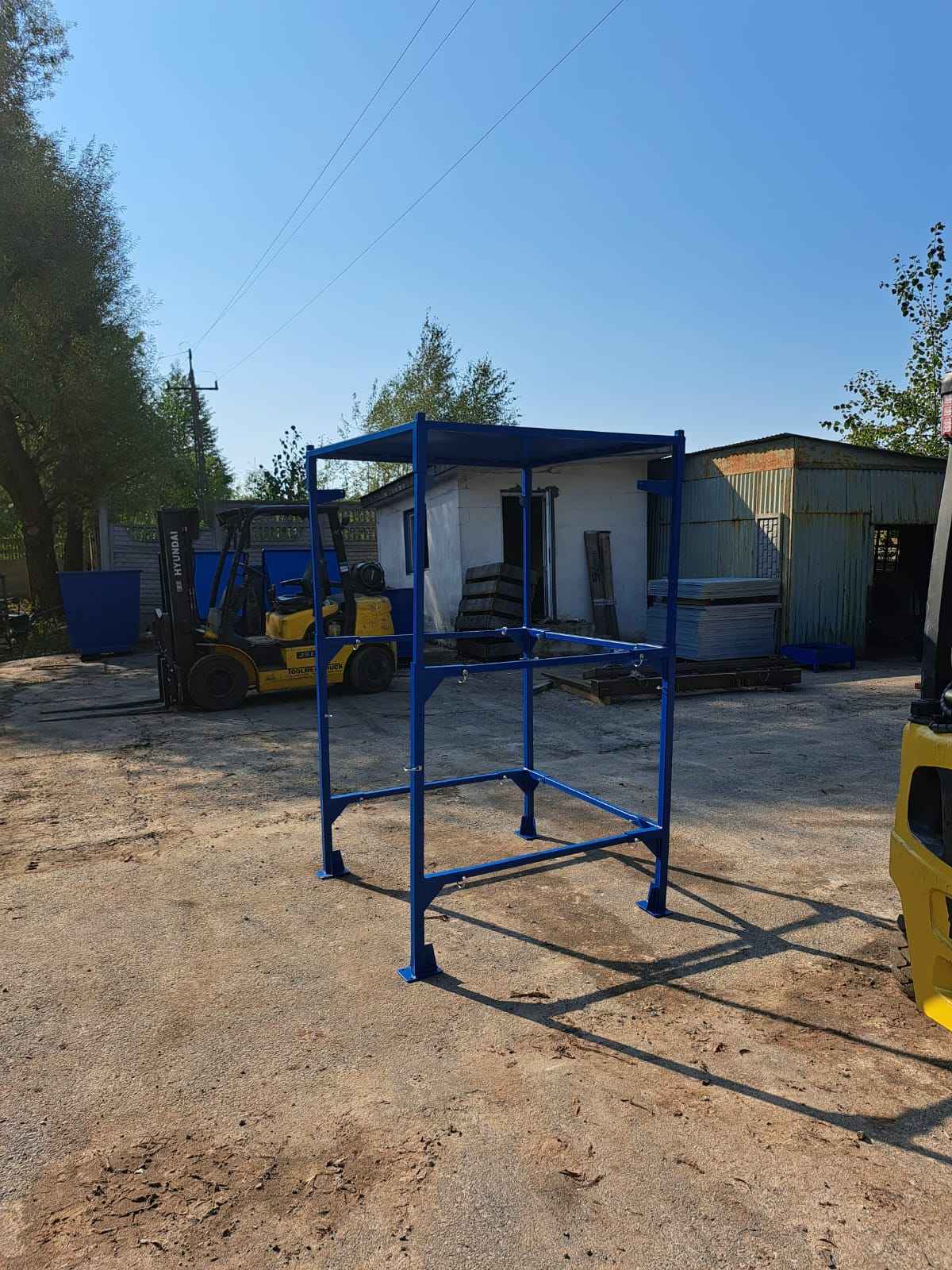 Stojak do Big Bag'ów z daszkiem Bartków - zdjęcie 5