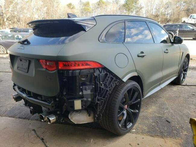 Jaguar F-Pace SVR, 2020, 5.0L, 4x4, uszkodzony tył Słubice - zdjęcie 4