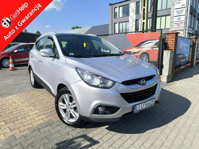 Hyundai ix35 2.0CRDi 136KM 4x4 Klimatronic Navi Panorama Skóra Łuków - zdjęcie 1