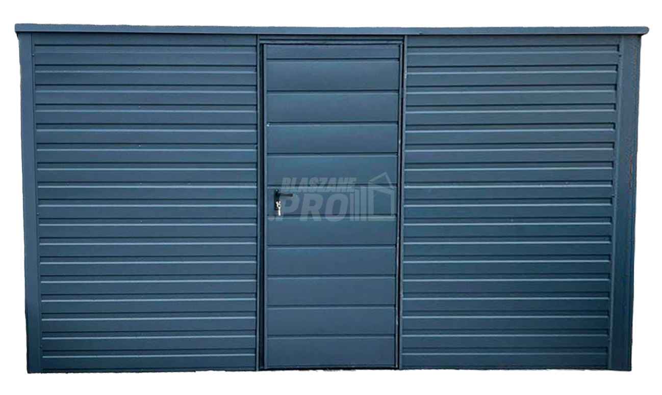 Domek Ogrodowy - Schowek 4x3,5  drzwi - Antracyt dach spad w tył GP262 Dąbrowa Górnicza - zdjęcie 1