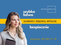 Przejmiemy Twoją spółkę w 3 dni Gdańsk - zdjęcie 1