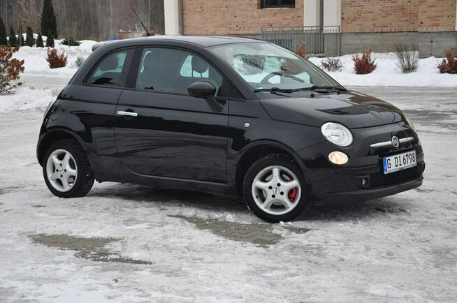 Fiat 500 1,4 BEN100KM Alu Klima Skóry Serwis z DE Ostrów Mazowiecka - zdjęcie 4