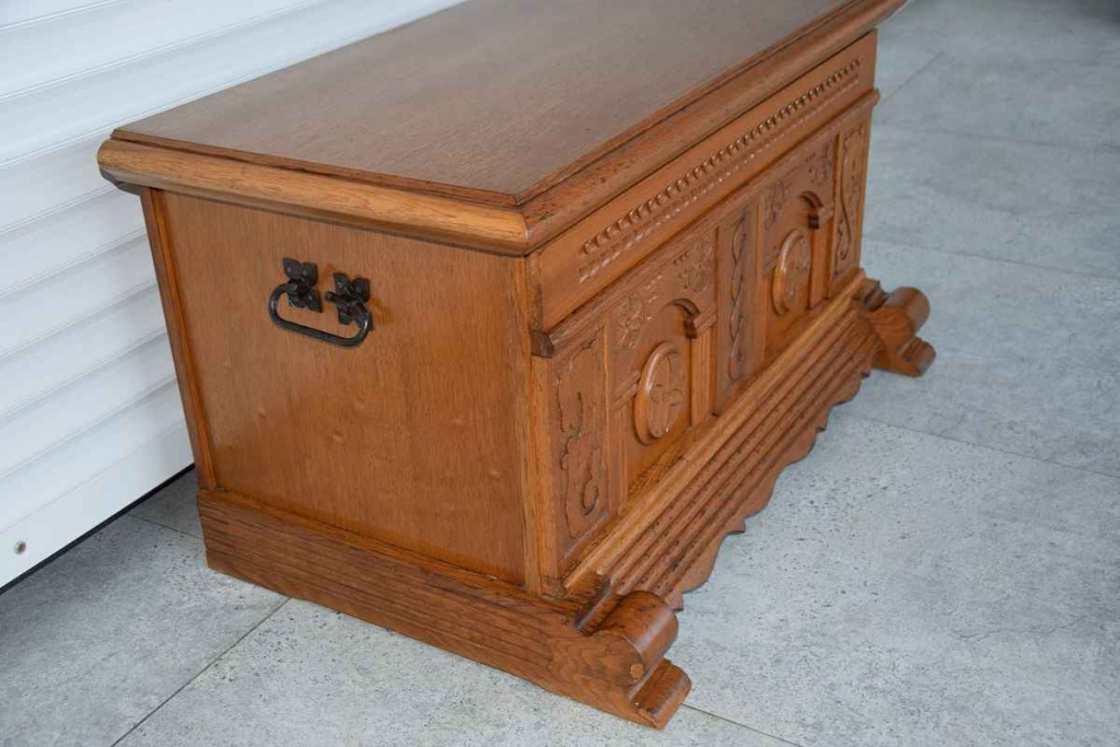 skrzynia dębowa - jak nowa Olsztyn - zdjęcie 2